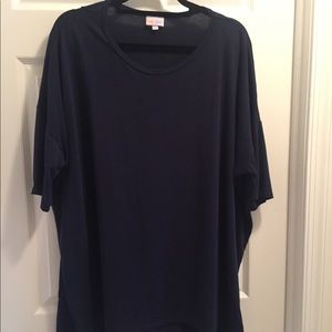 Lularoe Irma 2XL navy blue. Great condition
